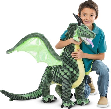 large dragon plush toy